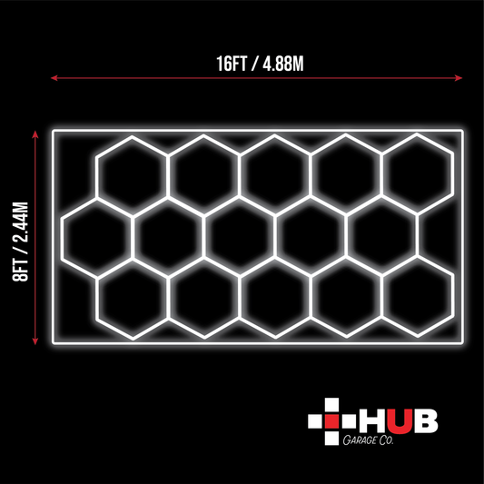15 Hex Kit with Frame (16' x 8')